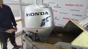 Запуск двигателя Honda BF 90
