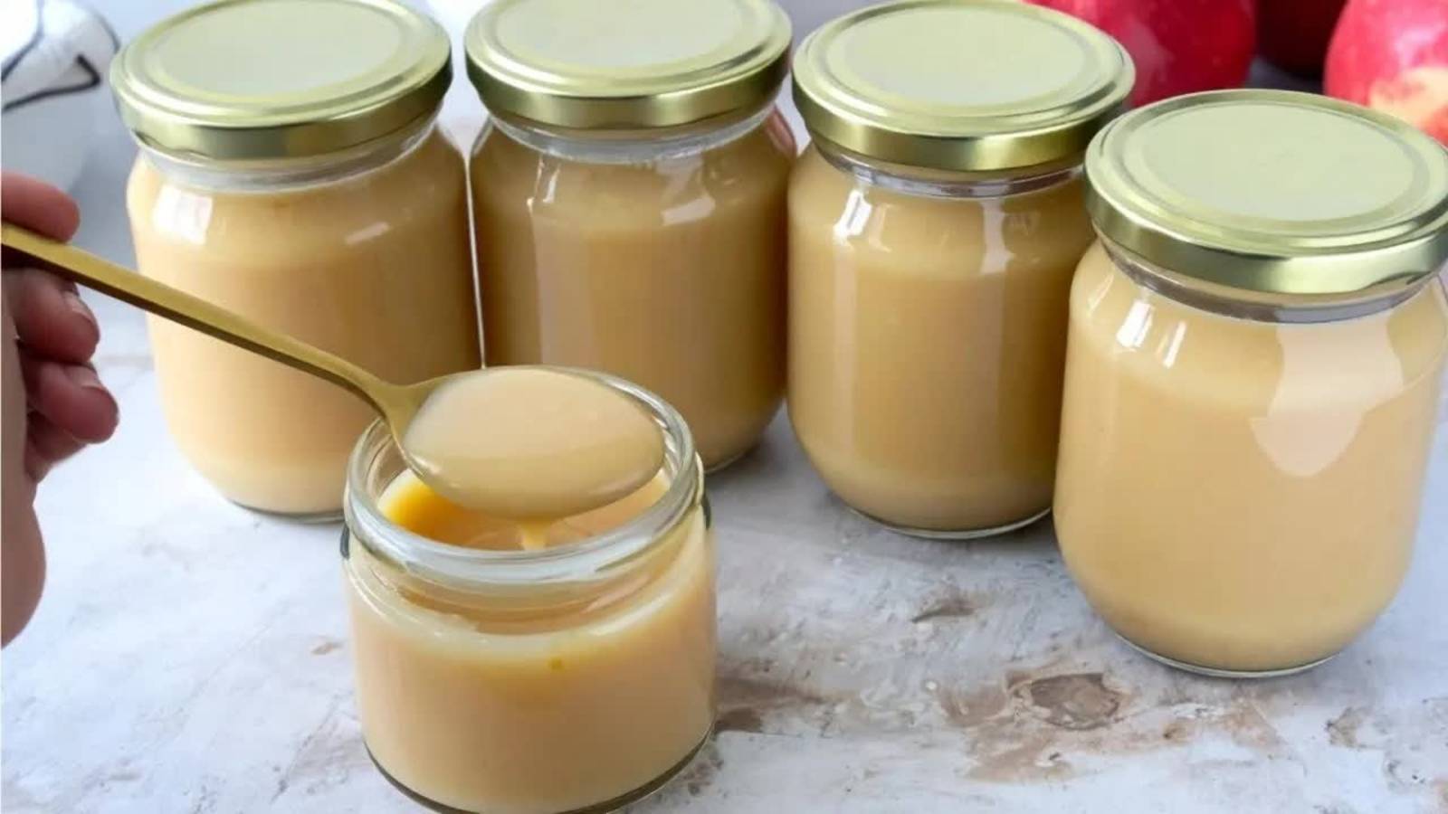 Самое вкусное яблочное пюре на зиму. Элементарно просто. Вместо варенья и повидла для детей! смотреть онлайн