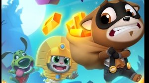 Говорящий Том бег за золотом.Бегите, прыгайте и мчитесь с Говорящим Томом в увлекательной погоне за