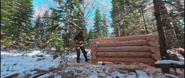 ЖИВУ КРУГЛЫЙ ГОД В ТАЙГЕ. ДОБЫТЬ И ПРИГОТОВИТЬ. БЫТ И РАБОЧИЕ ТАЁЖНЫЕ БУДНИ. смотреть онлайн