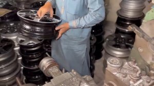 Старый способ изготовления колёсных дисков Pac istan