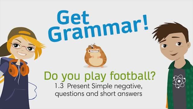Go Getter 2, Unit 1.3, Video 5, p.15, Get Grammar Present Simple Negative, Questions смотреть онлайн