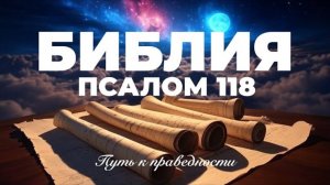 УРОКИ ЖИЗНИ - БИБЛИЯ (Псалом 118) Путь к праведности.mp4