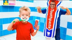 Адам с Мамой Учатся Полезным Привычкам