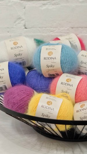 Ангора SPIKY в новых подборках и начало обзора пряжи ITO