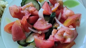 Мой обед диабетика.