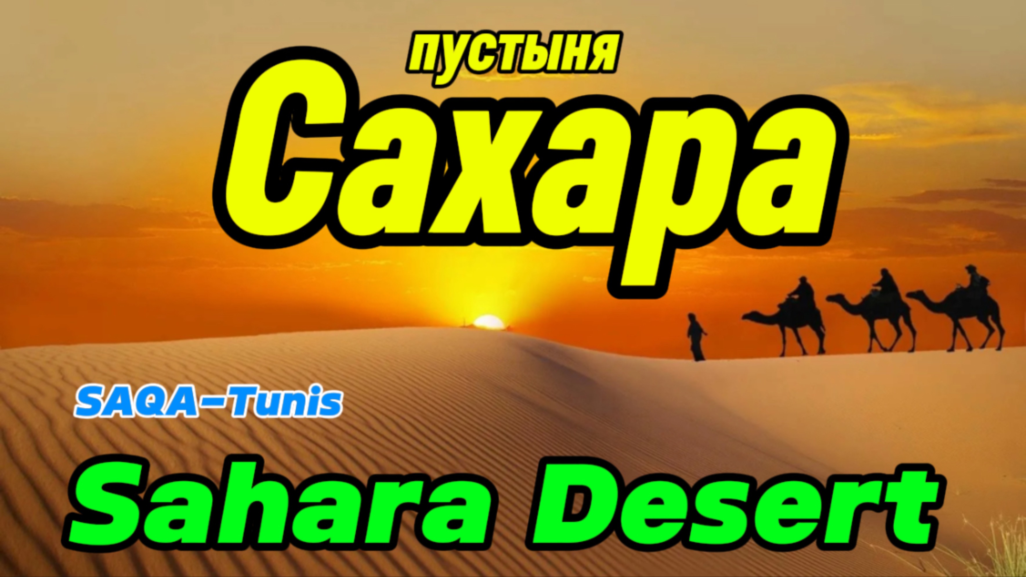 в Тунис (Tunis),пустыня Сахара,видео на языке саха(saqa), из республики саха 08.2019г.