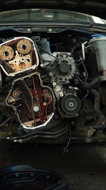 Как определить растянувшуюся цепь ГРМ смотреть онлайн