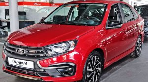 LADA GRANTA Sport лифтбек в редком спортивном цвете Фламенко! ДЦ LADA Sport, Премьера-Центр