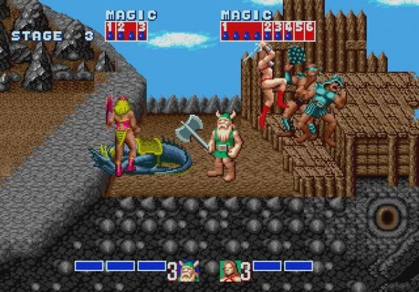 Golden Axe [2 Players] [Sega Mega Drive]