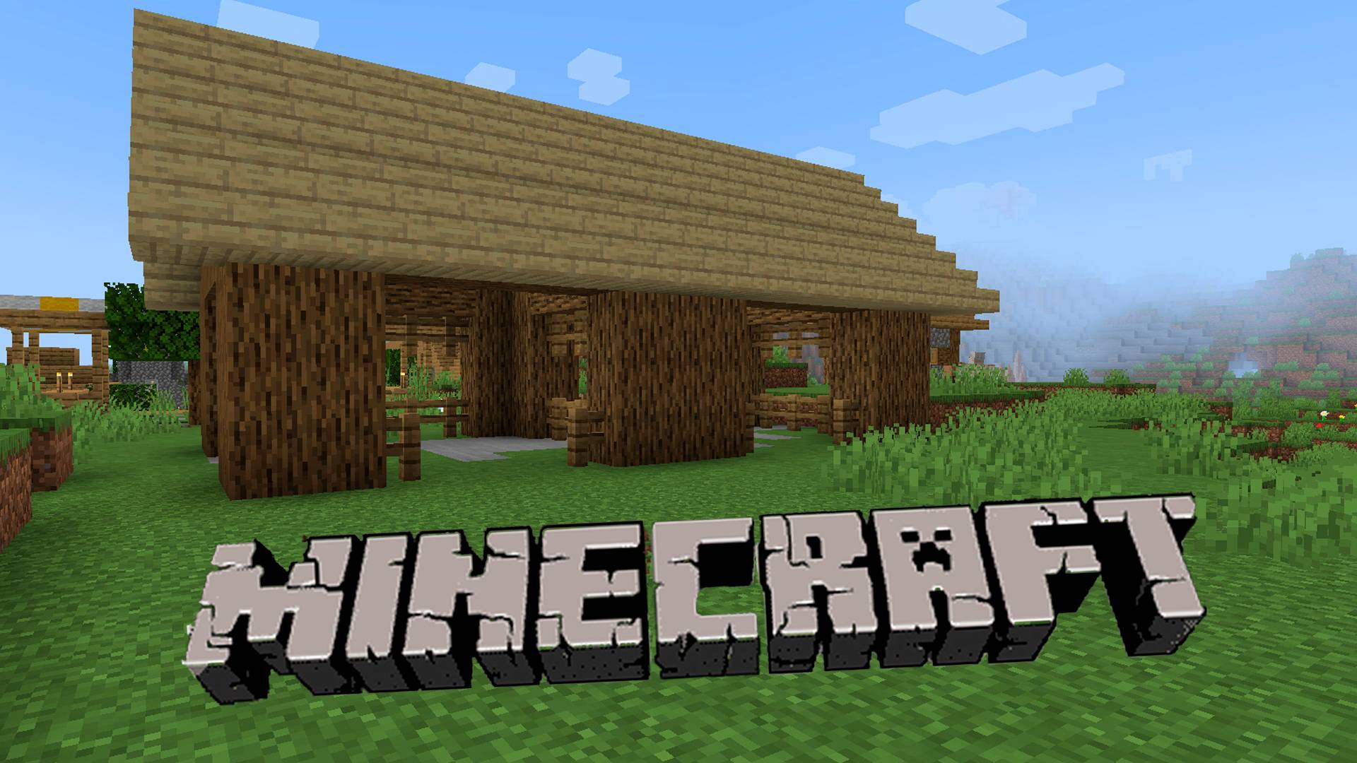 ПОСТРОИЛ ДОМ ДЛЯ ЖИВОТНЫХ! - MINECRAFT