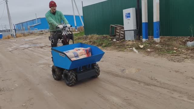 Мини-думпер Landformer Kompakt 400 смотреть онлайн