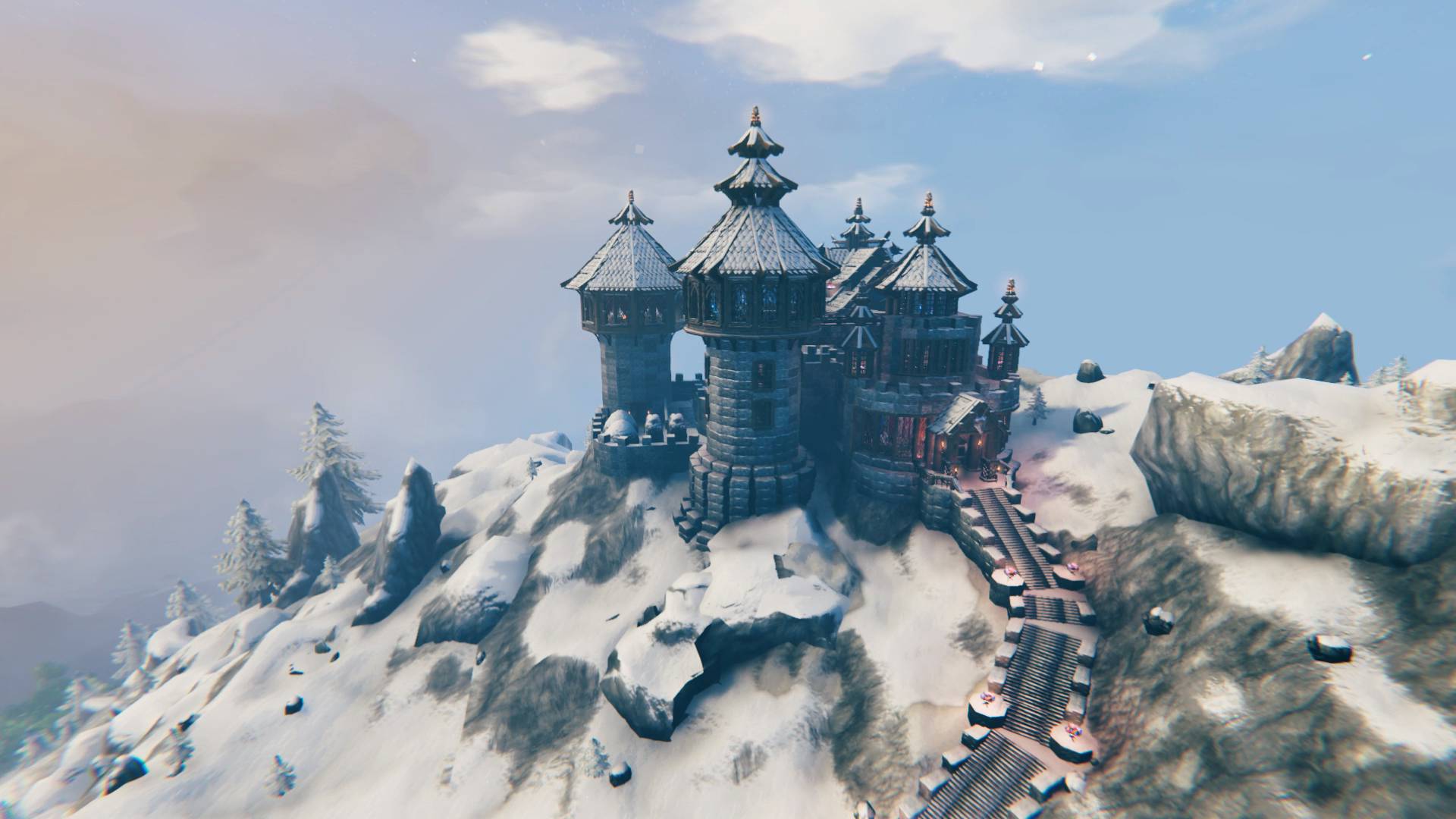 Вальхейм.База на горе