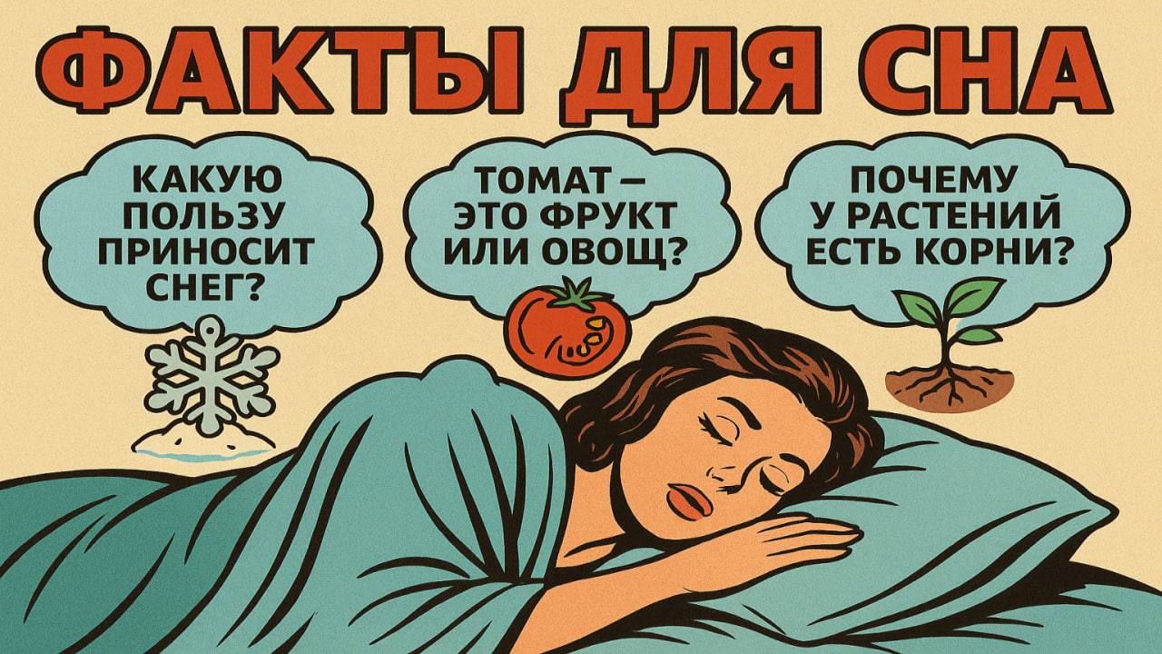 Ответы на вопросы перед сном: интересные факты, чтобы быстро уснуть смотреть онлайн