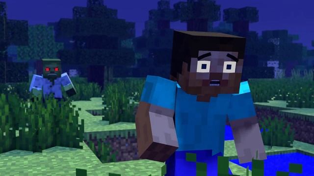 НА СТИВА НАПАЛИ ЗОМБИ В МАЙНКРАФТЕ, МУЛЬТФИЛЬМ смотреть онлайн