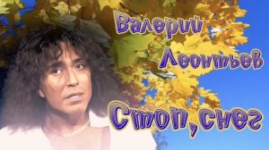 Валерий Леонтьев. Стоп, снег. Видеоклип.