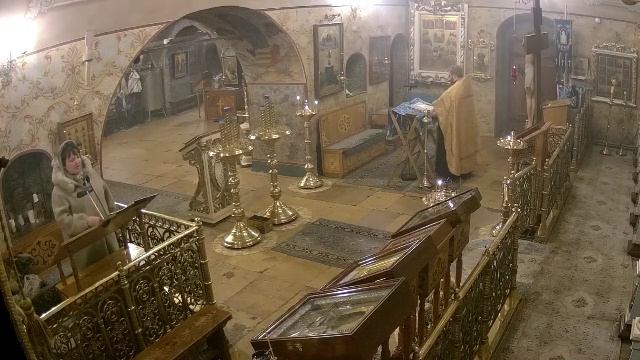 Молебен с акафистом Порт-Артурской иконе Божией Матери. Храм Успения в Путинках. смотреть онлайн