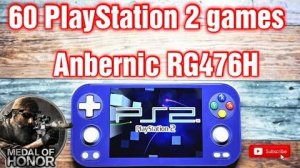 Anbernic RG476H | Тест 60 игр с PlayStation 2