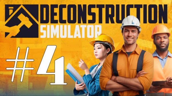 ПЕРЕМЕЩЕНИЕ! Стеллажи, контракты и тонны вторсырья | Deconstruction Simulator #4 | Bruno_Play
