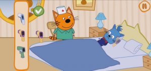 Три Кота Мультфильм Прививка для кота