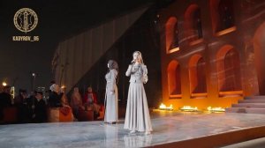 23.10.2025г. Айна Исаева и Аделия Загребина в Грозном. Чеченцы.