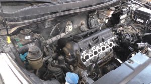 Замена двигателя G4FC производства Китай на Hyundai Solaris 2014 года Хендай Солярис 1,6 3часть