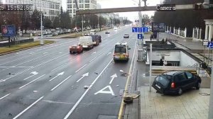 ДТП в Минске "Не удалось скрыться"