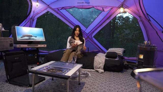 Kirin Camp 👑РОСКОШНЫЙ КЕМПИНГ В ФИОЛЕТОВОМ ДВОРЦЕ смотреть онлайн