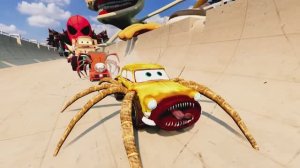 МОНСТРы ПРОТИВ гигантского портала! Смогут ли тачки выдержать испытание В БИМКЕ