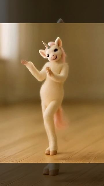 Танцующий единорог 🦄 — волшебный ритм в миниатюре