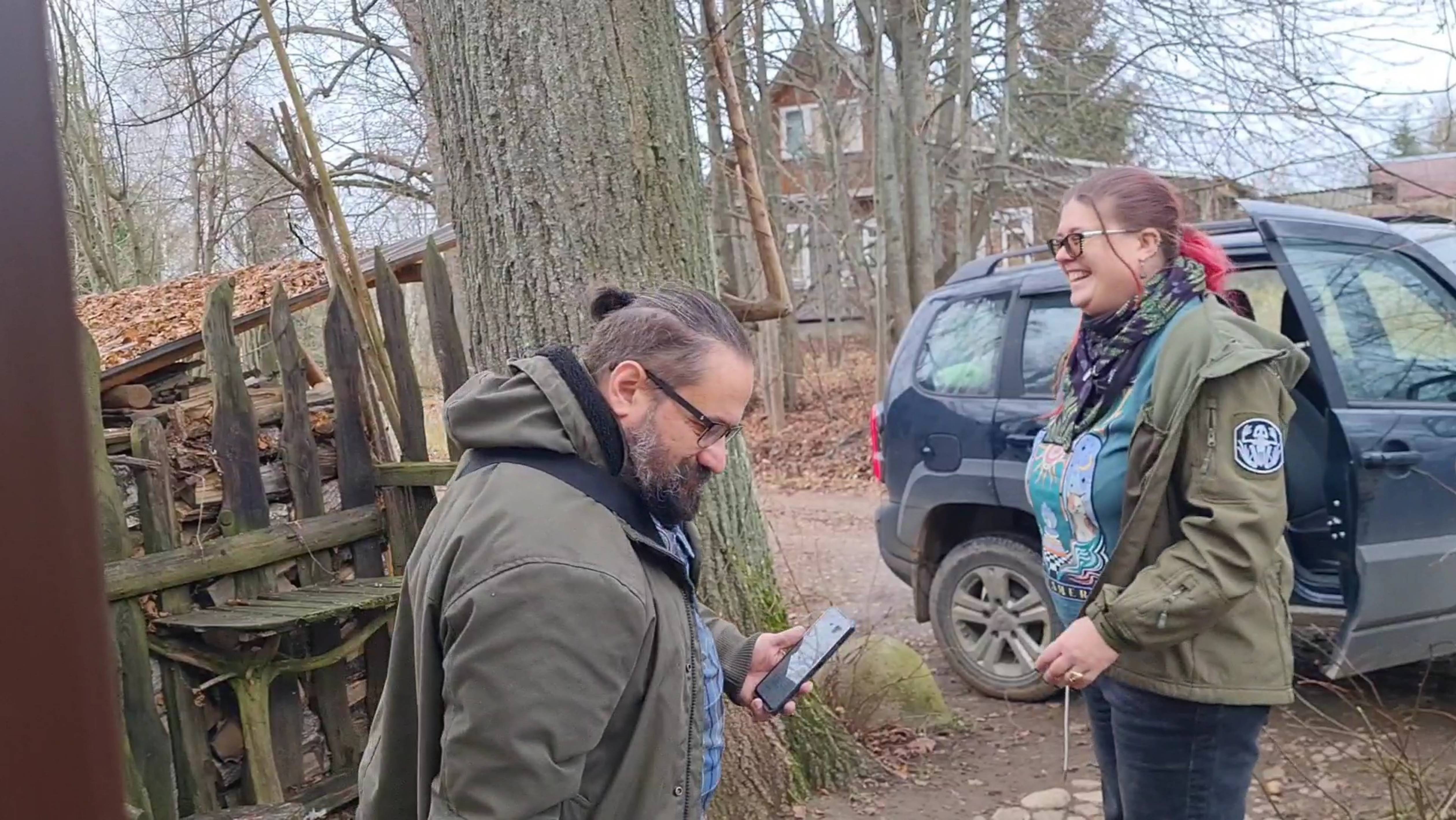 Осеннее утро, отъезд соседей и ольховый ковш смотреть онлайн