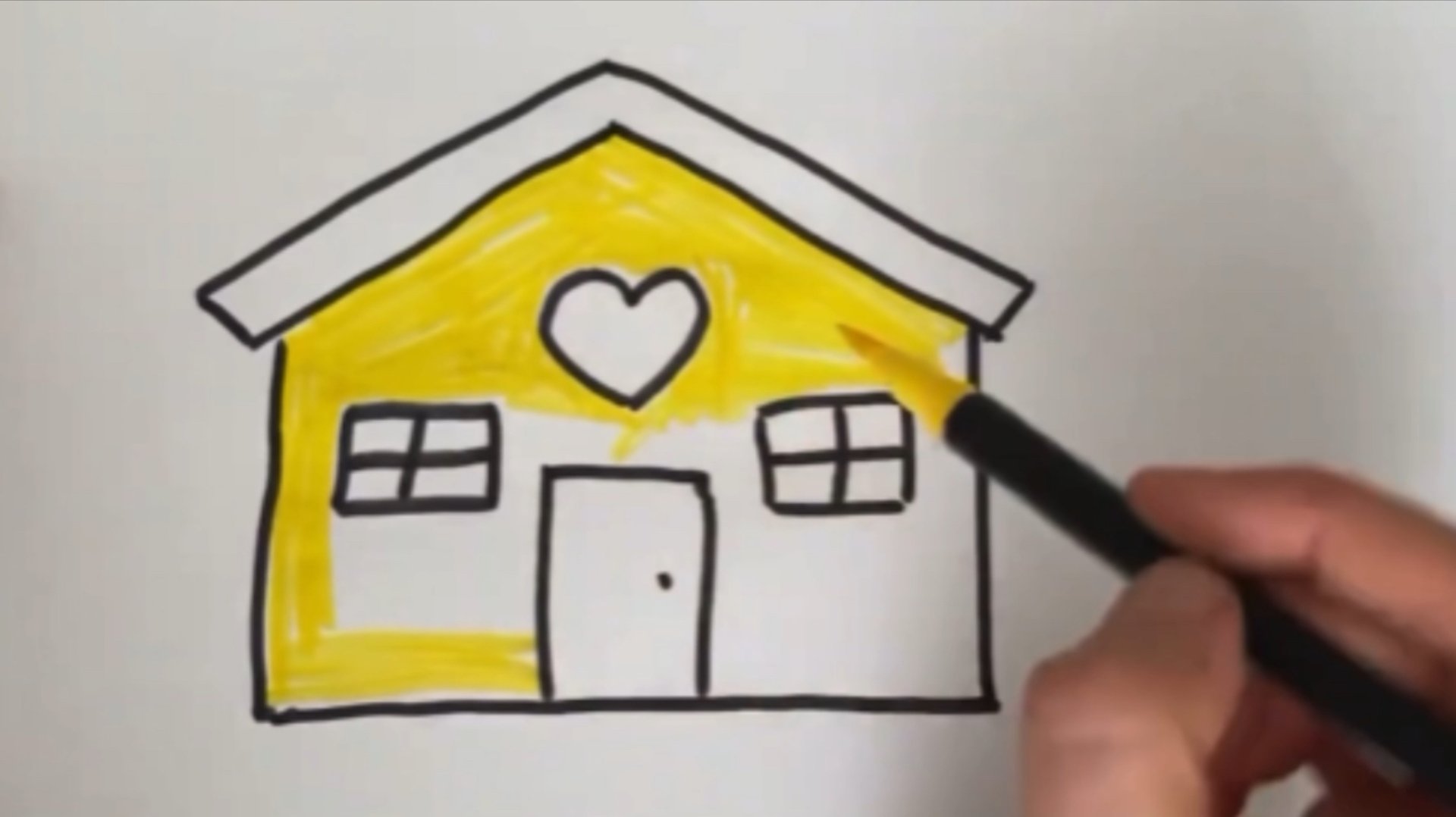 Домик. Рисуем Вместе. смотреть онлайн