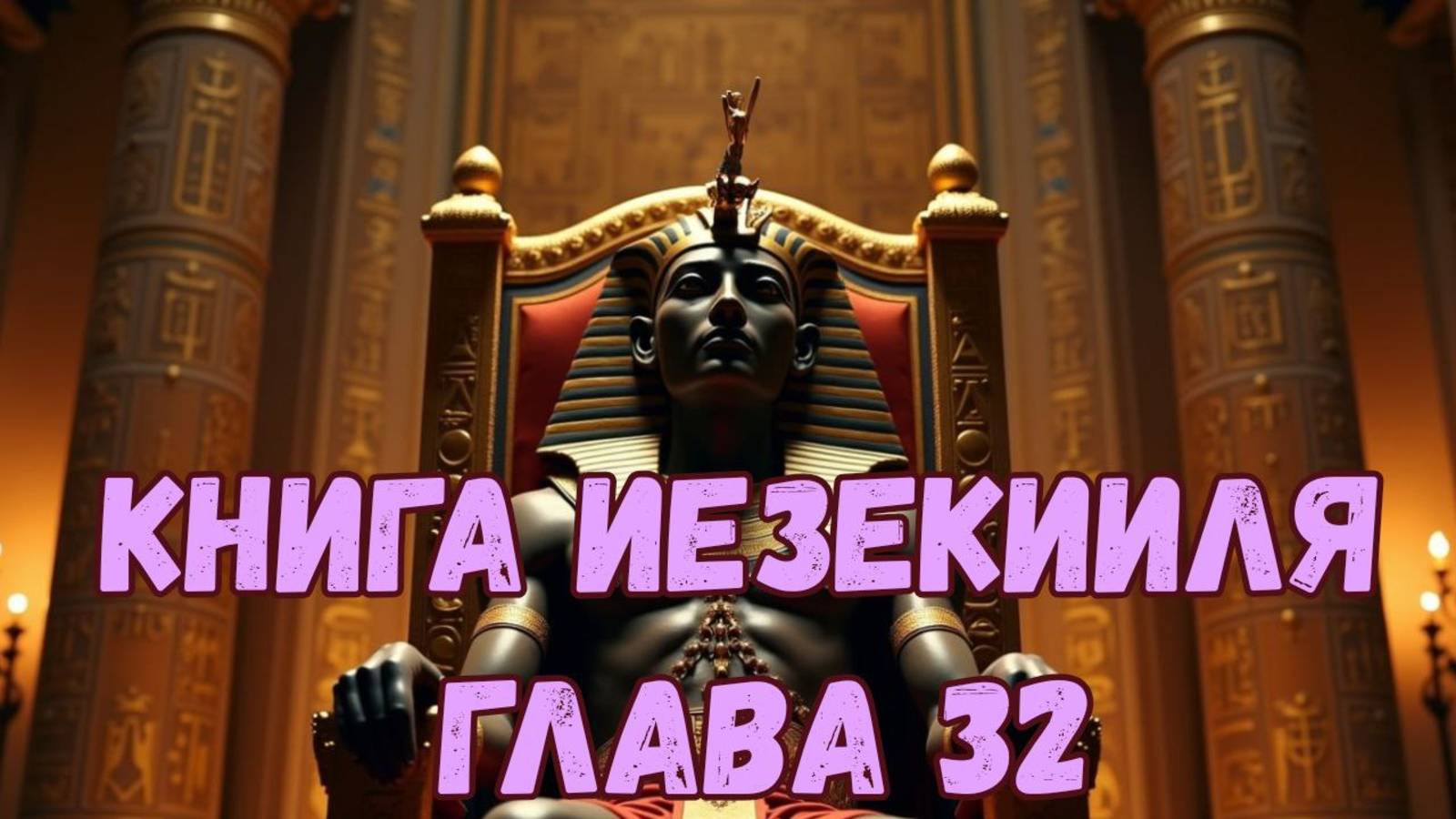 Иезекииль 32 смотреть онлайн