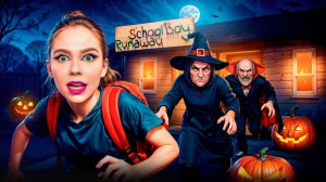 СБЕГАЮ ОТ ЗЛОЙ БАБУЛИ И ДЕДУЛИ ! ХЭЛЛОУИН ОБНОВА В ПОБЕГ ПАЦАНА 2!