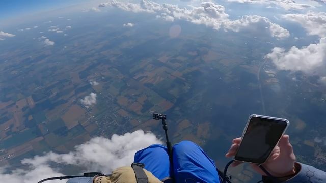 Flying To 17,500 Feet on my Paramotor! смотреть онлайн