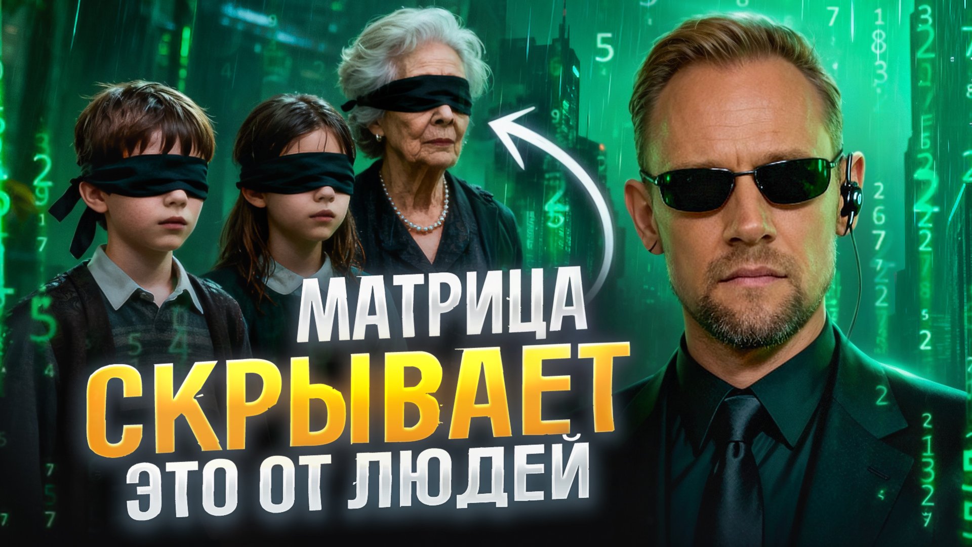Матрица сделает всё, чтобы люди не узнали эту правду о себе