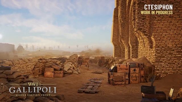 Gallipoli: Обзор карты «Ктесифон» смотреть онлайн