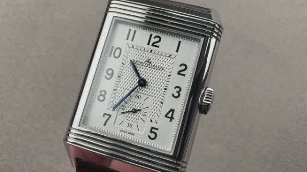 Обзор часов Jaeger-LeCoultre Reverso Classic с большим циферблатом и маленькими секундными стрелкам