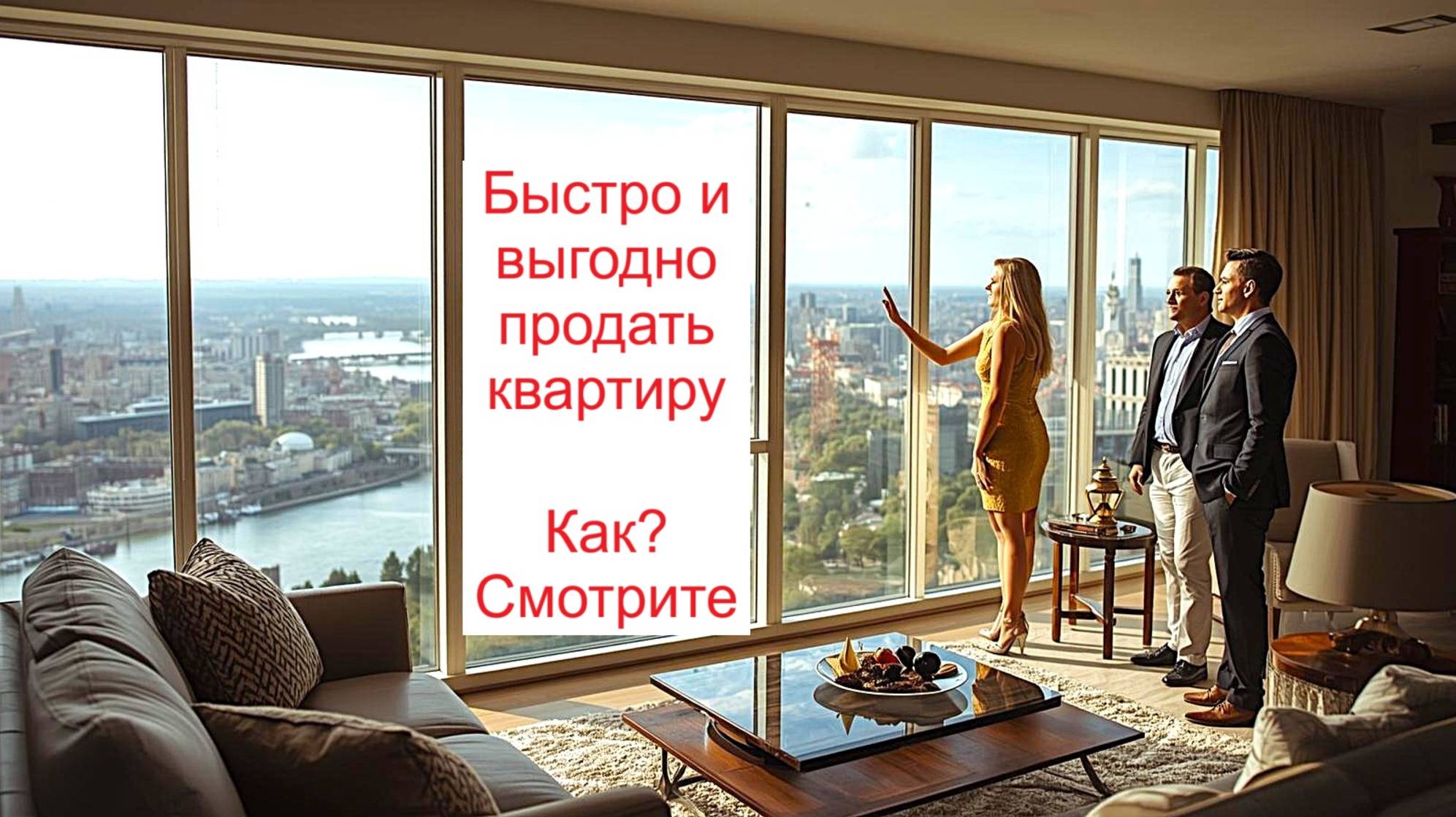 Быстрая продажа квартиры в Краснодаре - Это реально с продающим видео смотреть онлайн