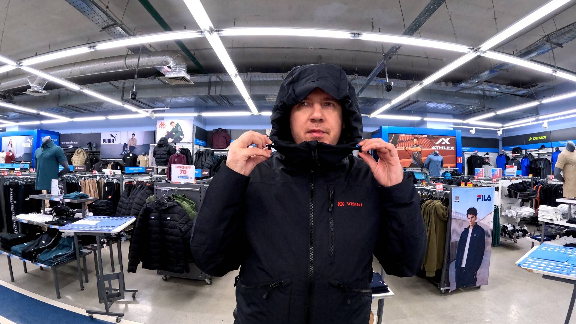 Куртка утепленная мужская Volkl ( Обзор и Примерка ) смотреть онлайн