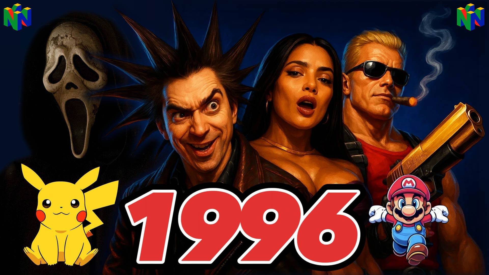 1996 год. Фильмы и видеоигры, КОРОЛЬ и ШУТ, Nintendo64, ПОКЕМОН