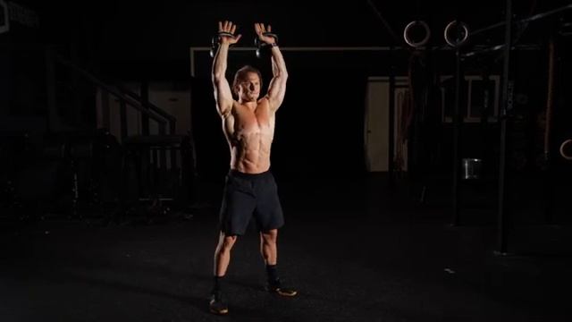 Рывок двух гирь с виса в стойку / Dual Kettlebell Snatch смотреть онлайн