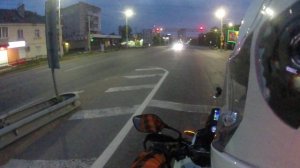 Встречаем рассвет "на колесах" - Утренняя зарисовка :-)