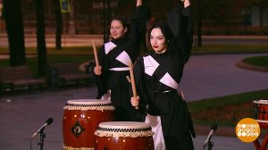 Шоу японских барабанов TAIKO in-spiration. Доброе утро. Фрагмент выпуска от 11.11.2025