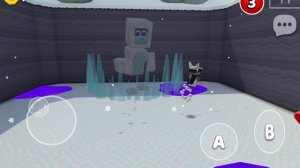 Как пройти Йети в снежной долине. Игра Super Bear Adventure.
