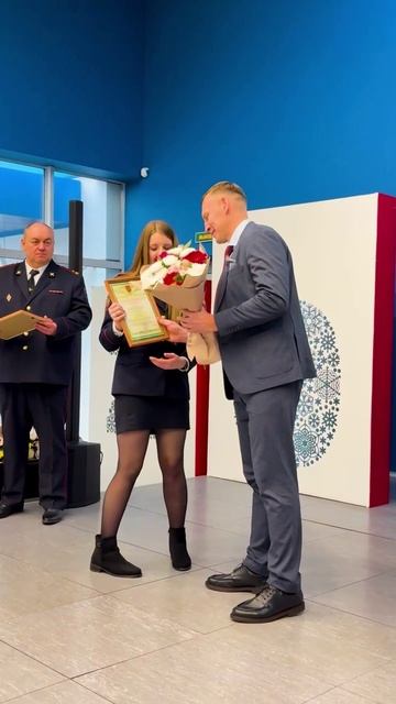 Честь, долг и служение: в Вязьме отметили День Полиции! смотреть онлайн