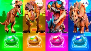 Coffin Dance Динозавры 221 уровень - Мультики про Динозавров | МУЛЬТФИЛЬМЫ ДИНОЗАВРЫ в Tiles Hop