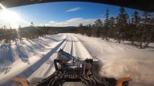 Прекрасный рабочий день – Расслабляющая уборка снега на шведской ветряной электростанции