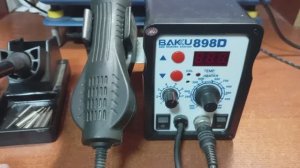 Паяльная станция BAKU 898D. Обзор.