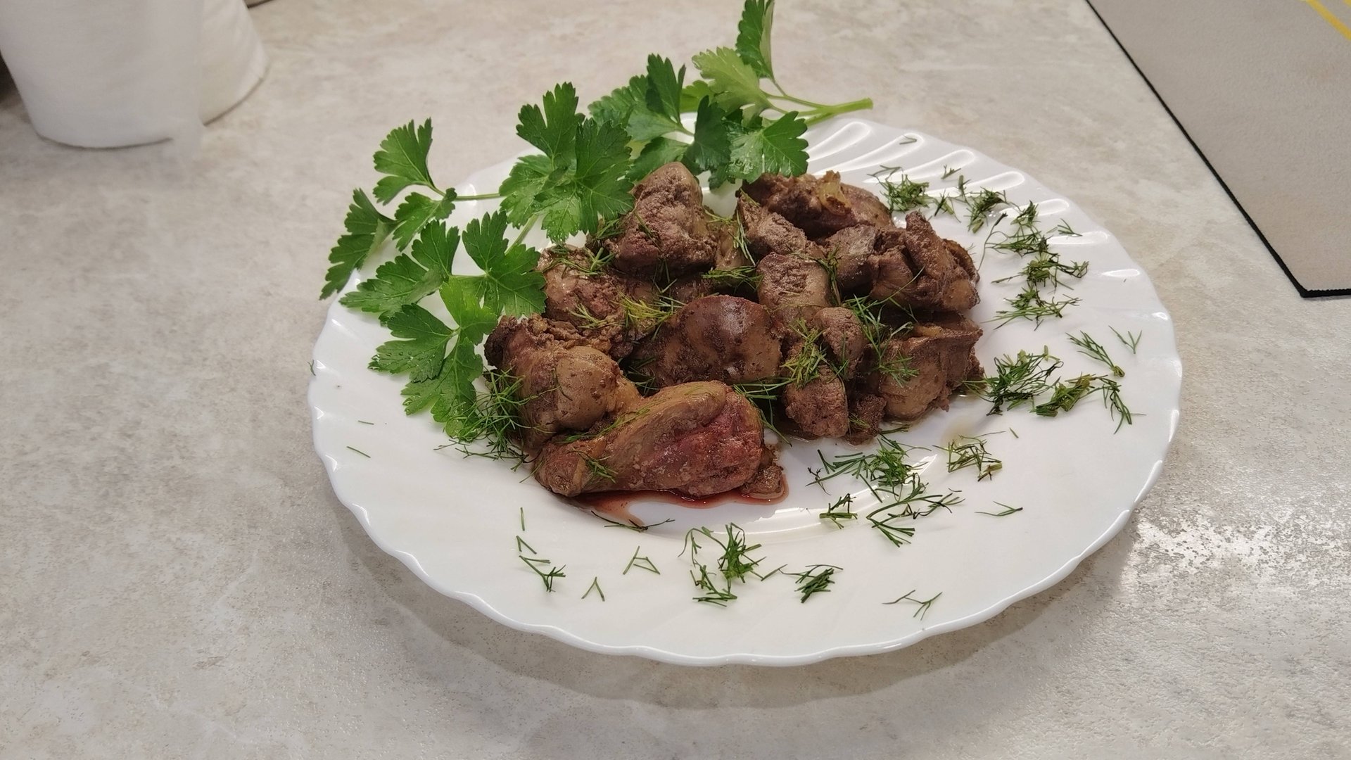 Как вкусно пожарить куриную печень на сковороде. смотреть онлайн